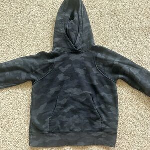 Lululemon Black Camo Loungeful Hoodie- Size 4